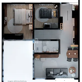 Casa geminada com 2 dormitórios, foto 9