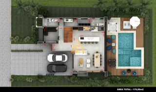Casa com 4 dormitórios, foto 8
