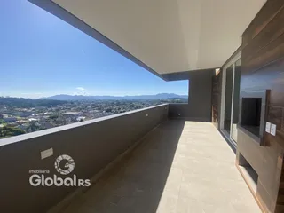 Vista panorâmica da área externa do imóvel em Lajeado.