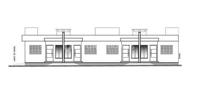 Casa geminada com 2 dormitórios