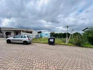Vista da fachada de uma propriedade em Lajeado, Brasil.