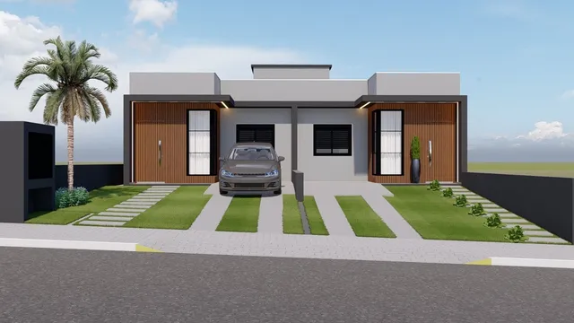 Casa geminada com 2 dormitórios