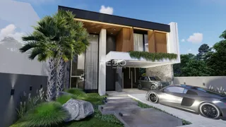 Fachada moderna de uma residência em Lajeado, Brasil.
