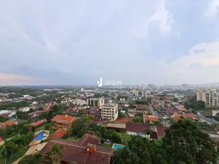 Vista aérea de uma área residencial em Lajeado, Brasil.