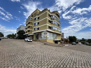 Fachada de um prédio residencial em Lajeado, Brasil.