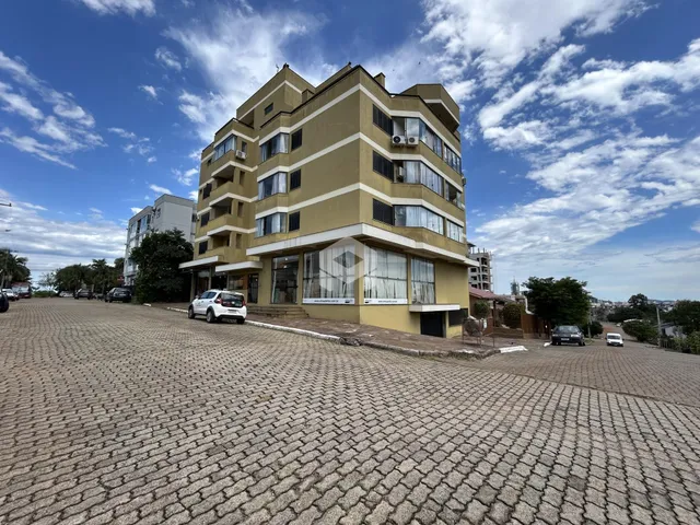 Fachada de um prédio residencial em Lajeado, Brasil.