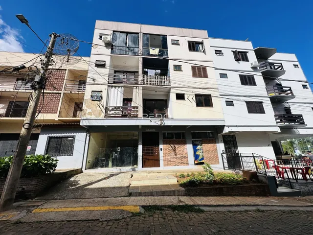Fachada de um prédio residencial em Lajeado, Brasil.