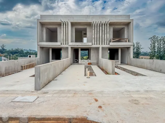 Fachada de uma construção residencial em Lajeado, Brasil.