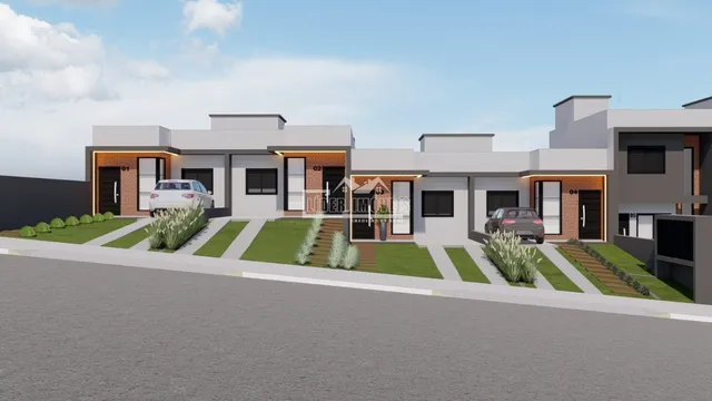 Casa geminada com 2 dormitórios