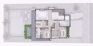 Planta baixa de uma residência em Lajeado, Brasil.