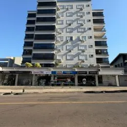 Fachada de um prédio residencial em Lajeado, Brasil.