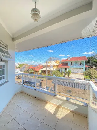 Vista da varanda de um imóvel em Lajeado, Brasil.