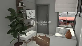 Sala de estar com sofá e decoração em um imóvel no Brasil.