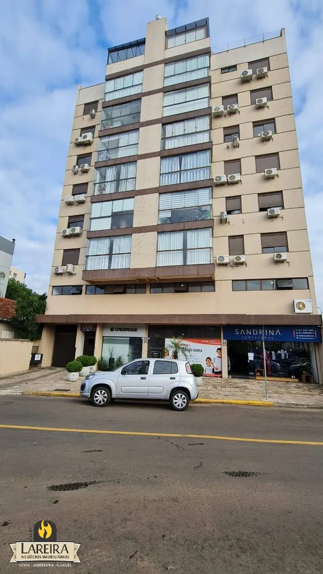 Fachada de um prédio residencial em Lajeado, Brasil.