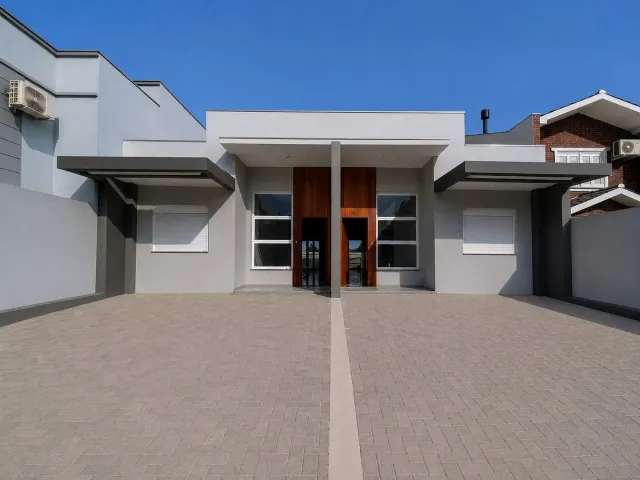 Casa geminada com 2 dormitórios