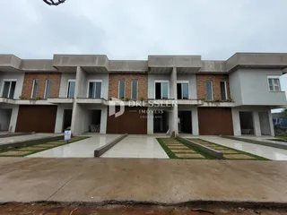 Fachada de uma casa residencial em Lajeado, Brasil.