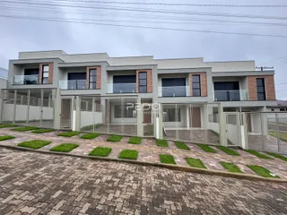Fachada de um imóvel residencial em Lajeado, Brasil.