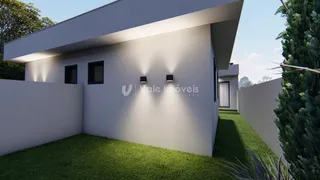 A fachada moderna de uma casa em Lajeado, Brasil.