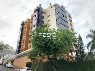 Fachada de um prédio residencial em Lajeado, Brasil.