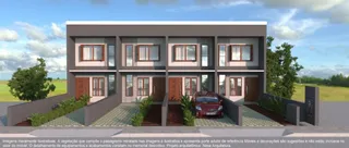 Fachada de um prédio residencial moderno em Lajeado, Brasil.
