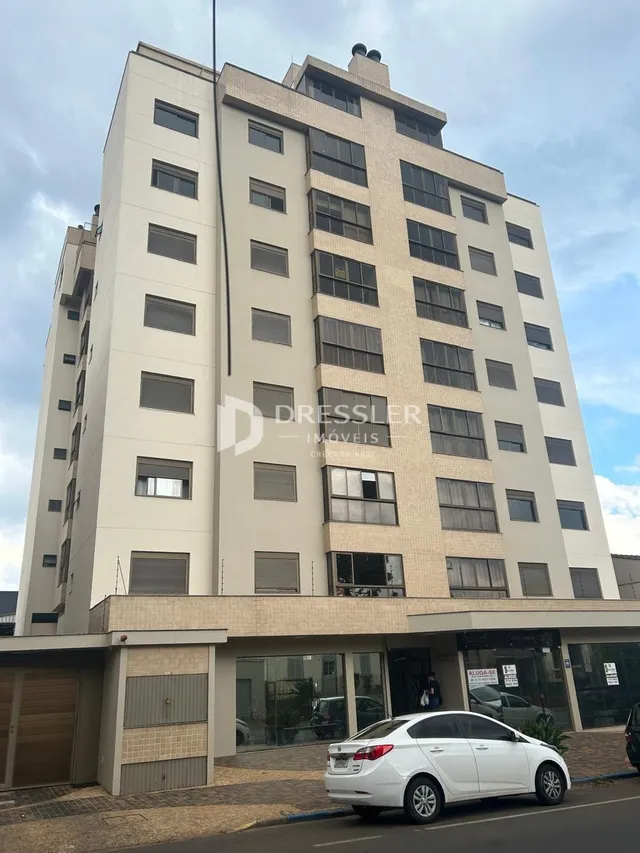 Fachada de um prédio residencial em Lajeado, Brasil.