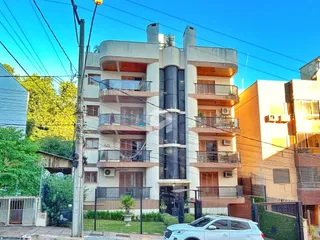 Fachada de um prédio residencial em Lajeado, Brasil.