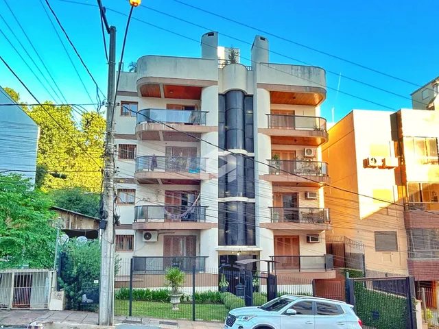 Fachada de um prédio residencial em Lajeado, Brasil.