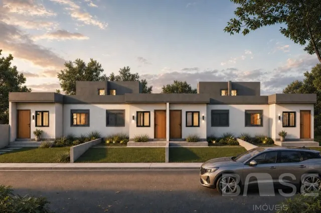 Casa geminada com 2 dormitórios