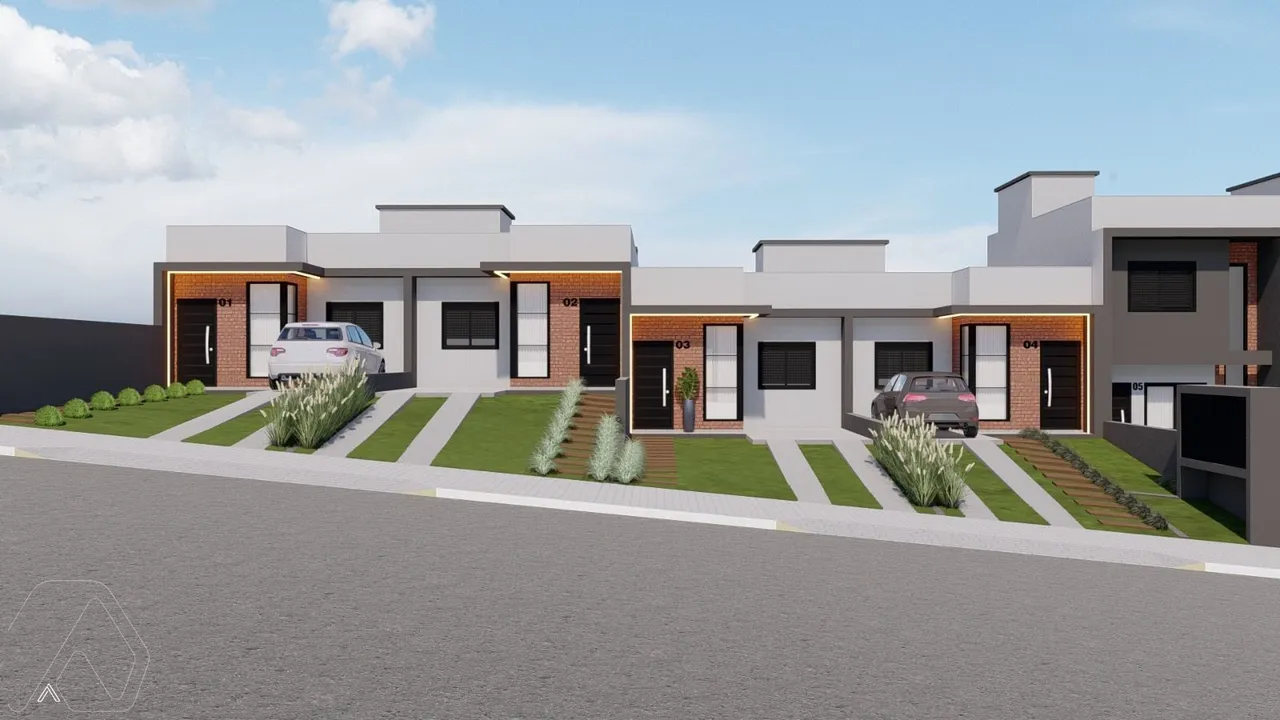 Casa geminada com 2 dormitórios, foto 1