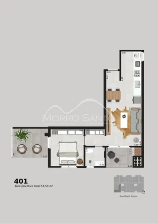 Apartamento com 1 dormitório, foto 14