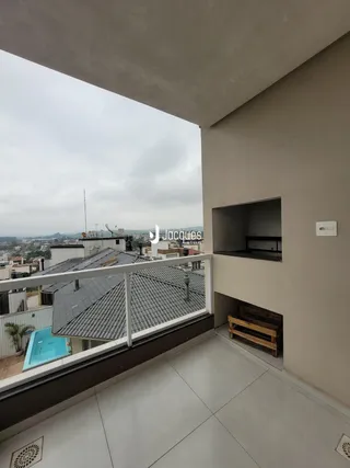 Vista da varanda de um imóvel em Lajeado, Brasil.