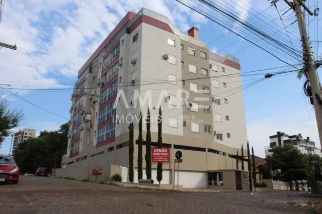 Fachada de um edifício residencial em Lajeado, Brasil.
