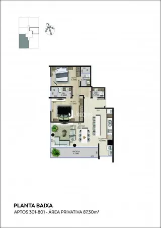 Apartamento com 2 dormitórios, foto 9
