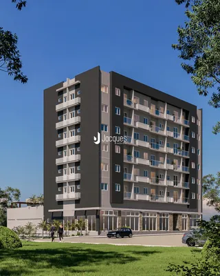 fachada de um prédio residencial em Lajeado, Brasil.