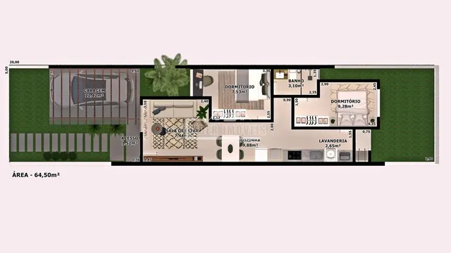 Casa geminada com 2 dormitórios, foto 5