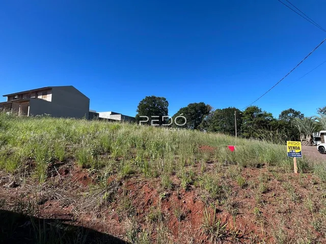 Vista de um terreno com vegetação alta e grama seca em Lajeado, Brasil.