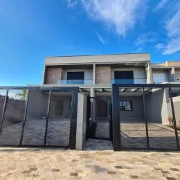 Exterior da fachada de um imóvel em Lajeado, Brasil.