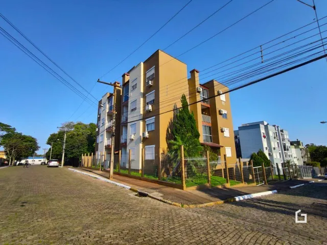 Fachada de um prédio residencial em Lajeado, Brasil.