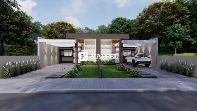 Casa geminada com 2 dormitórios