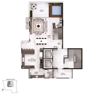 Apartamento com 4 dormitórios, foto 19