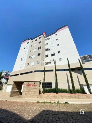 Fachada de um edifício residencial em Lajeado, Brasil.