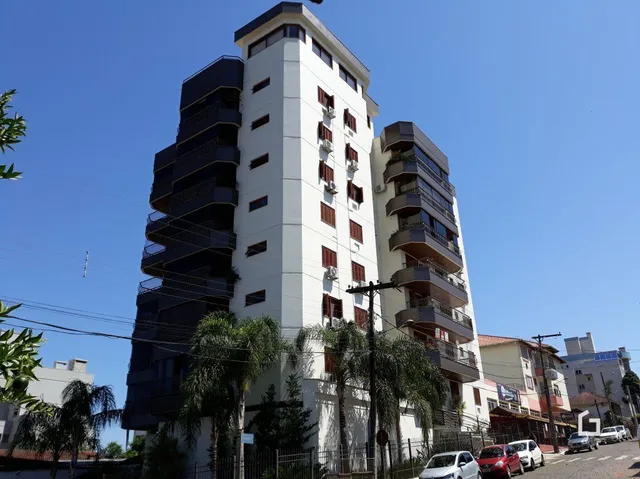 Fachada de um prédio residencial em Lajeado, Brasil.