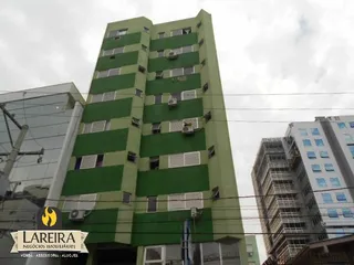 Fachada de um edifício residencial em Lajeado, Brasil.