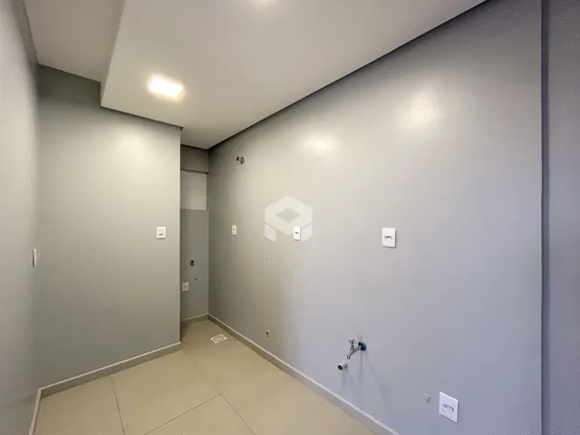 Corredor interno de um imóvel em Lajeado, Brasil.
