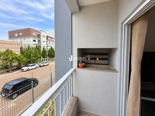 Vista da fachada de um imóvel residencial em Lajeado, Brasil.