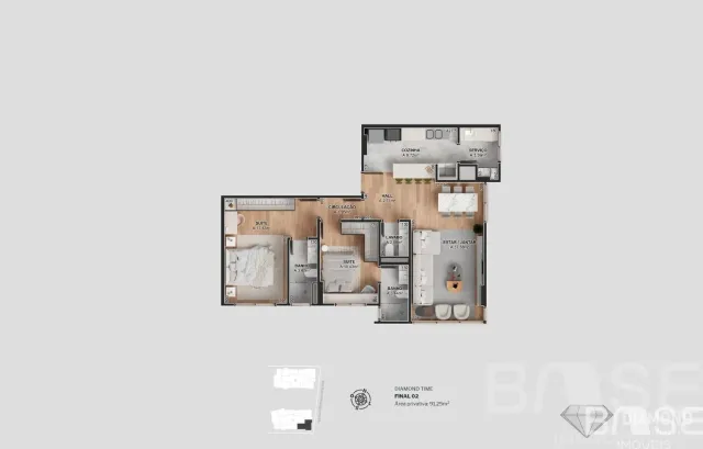 Apartamento com 2 dormitórios, foto 2