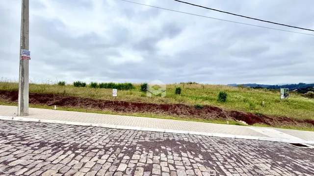 Vista da paisagem rural com vegetação e um poste de luz.