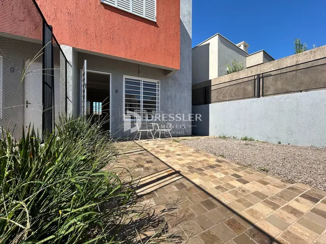 Fachada de uma residência em Lajeado, Brasil.