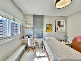 Quarto com vista para a cidade em Lajeado, Brasil.