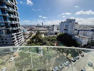 Vista panorâmica de edifícios residenciais em Lajeado, Brasil.